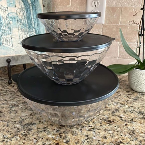 New Tupperware Ice Prism Serving Set - Picture 4 of 6